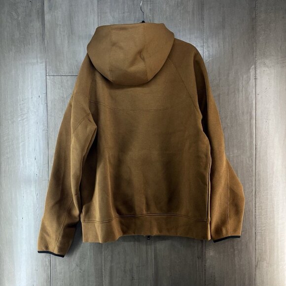 Nike Sportswear Men's Tech Fleece Full Zip Hoodie Brown Size Large FB7921-281 - Picture 6 of 7